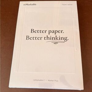 Brand New reMarkable 2 Paper Tablet with Marker Plus